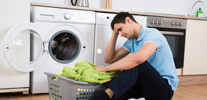 بررسی علت تمیز نشستن ماشین لباسشویی