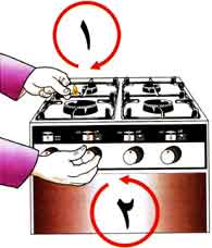 اصول استفاده ی صحیح از اجاق گاز