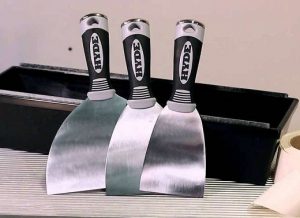 انواع کاردک در ابزار بتونه کاری