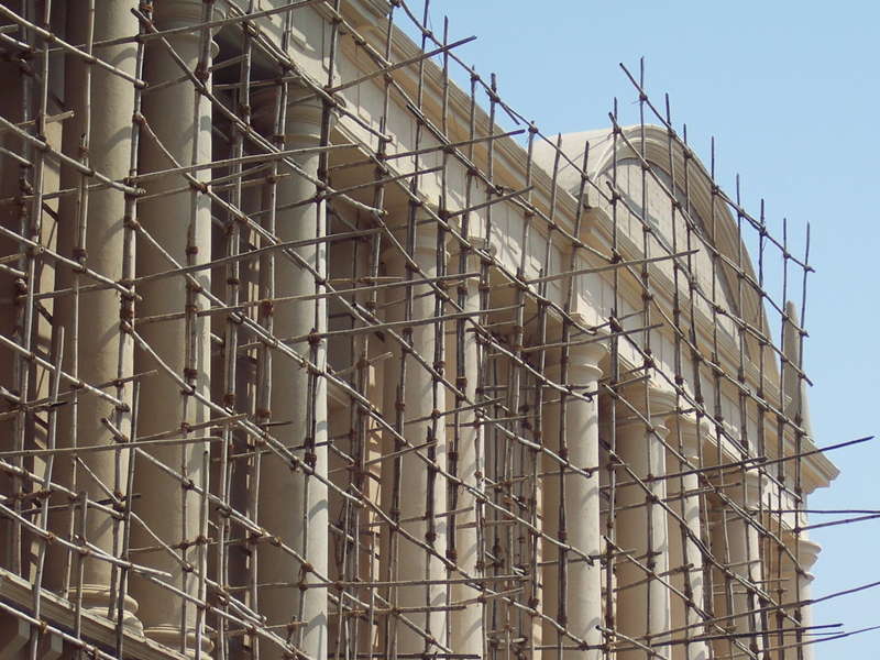 انواع داربست ساختمانی