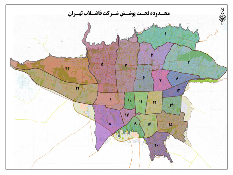 عکس نقشه طرح اگو و خیابان پاسداران
