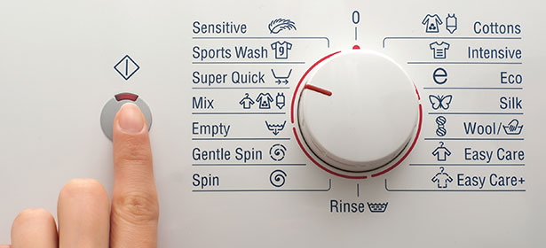 برنامه شستشوی ماشین لباسشویی