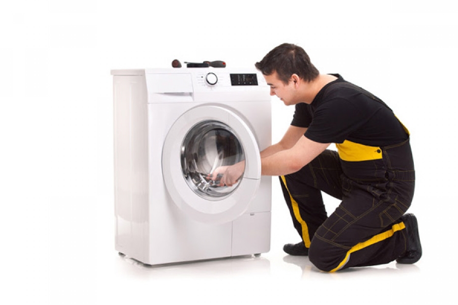 جمع شدن آب در لباسشویی