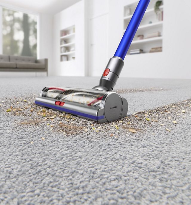 جمع نکردن شن ریزه با جاروبرقی