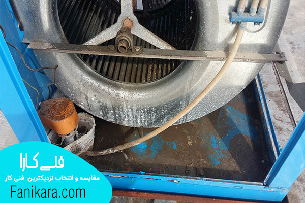 خرابی پمپ یا شلنگ تقسیم آب