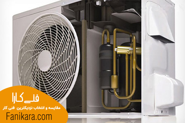 نصب کندانسور کولر گازی و شناخت آن