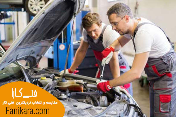 مکانیک سیار شیراز با فنی کارا