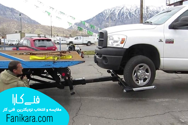 جرثقیل یدک کش تهران