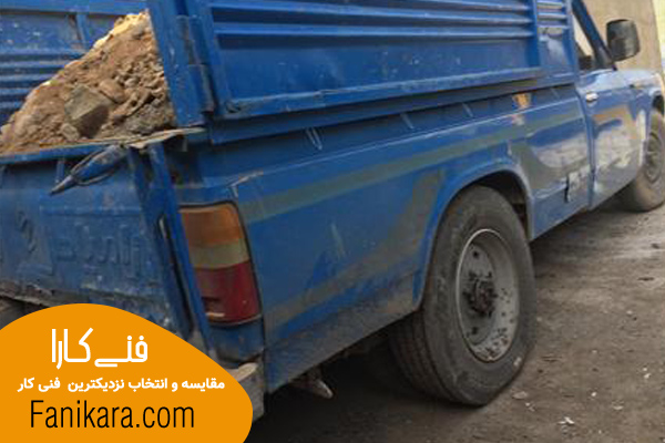 قیمت حمل نخاله با نیسان
