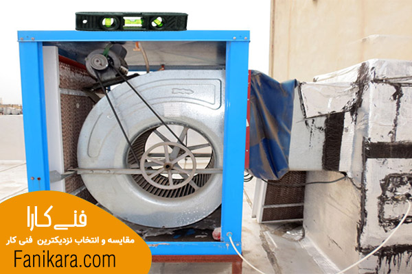 تراز کردن هنگام نصب کولر آبی در کرج