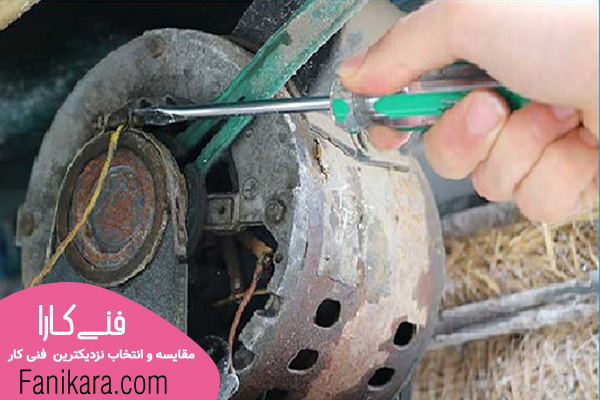 هزینه تعمیر کولر ابی و عیب یابی موتور کولر