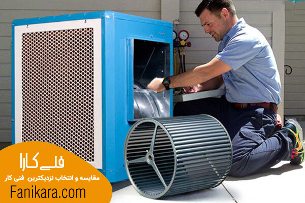 خدمات نصب کولر آبی در کرج