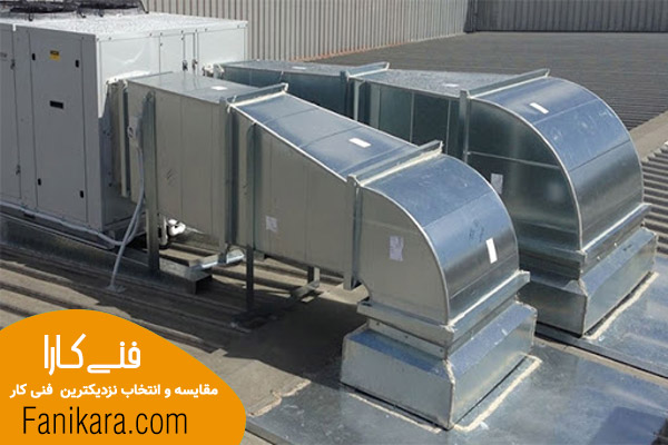 قیمت کانال کولر آبی