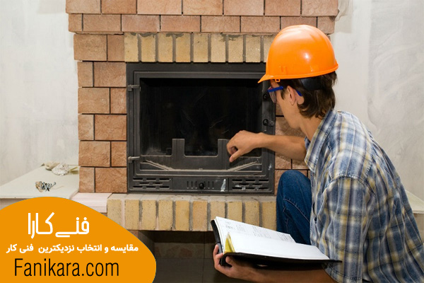 تعمیرات شومینه گازی