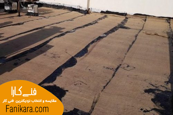 اجرای قیر گونی