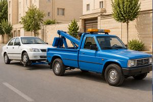 یدک‌کش و جابه‌جایی خودرو در محل1